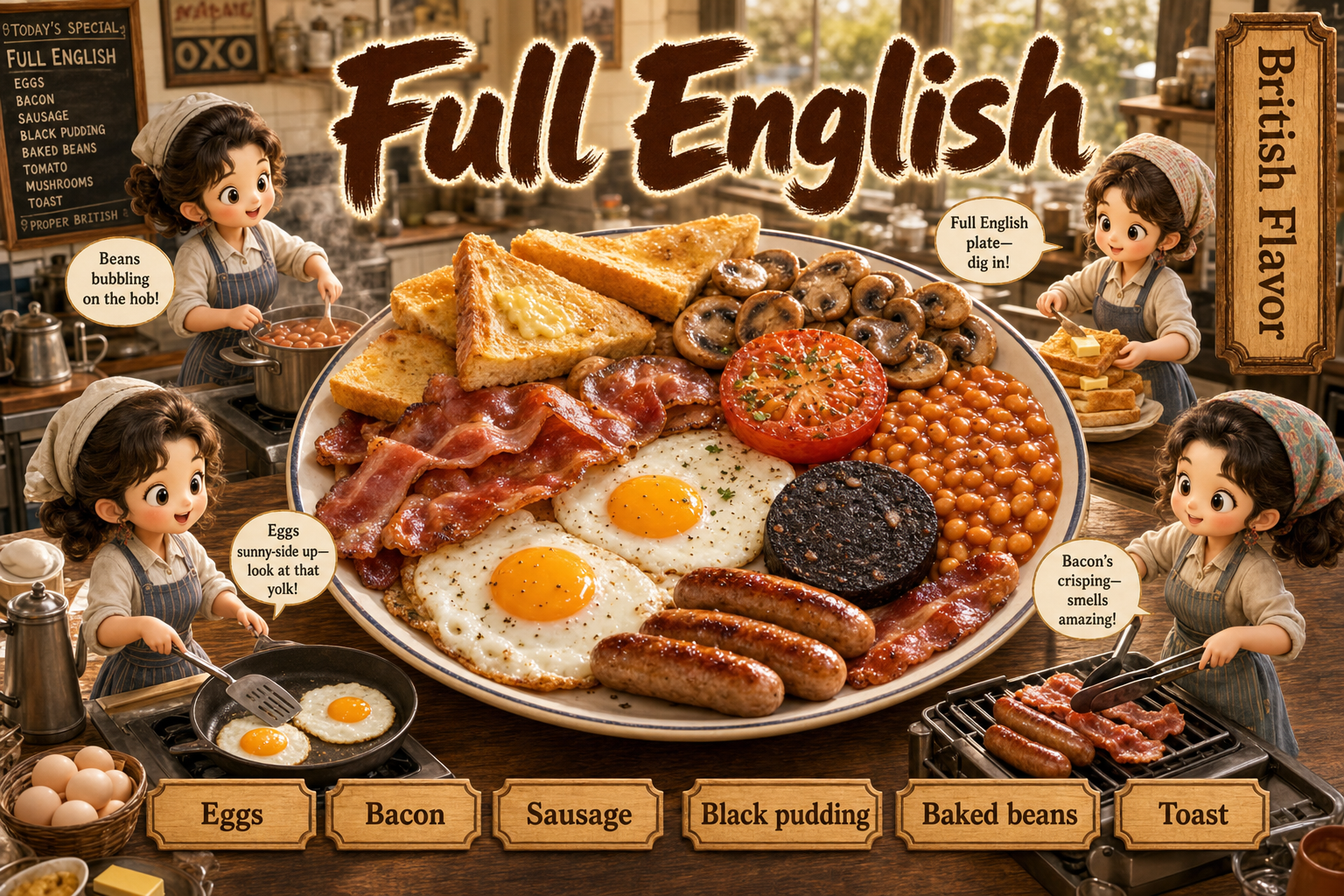 全英式早餐